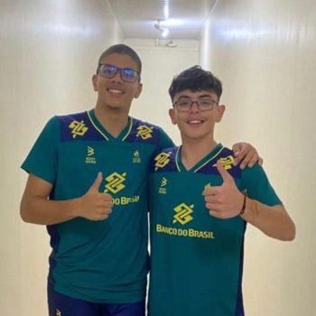 Cauã e Caio - Atletas do Volei Mauá convocados para seleção Sub17